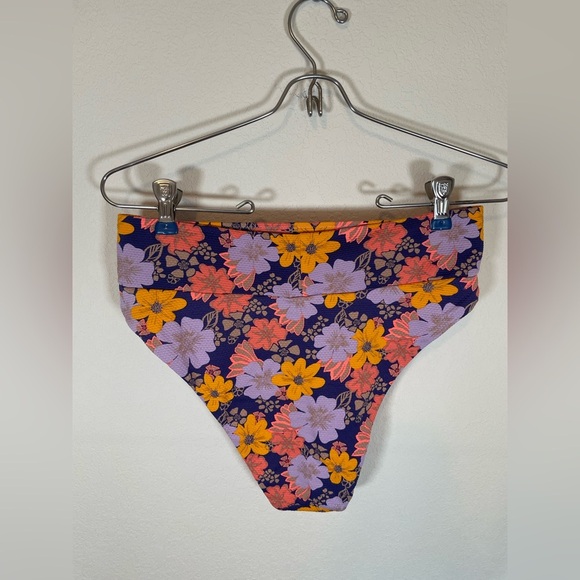 Aerie High Cut Cheeky Floral Women’s Bikini Bottoms - Picture 5 of 7